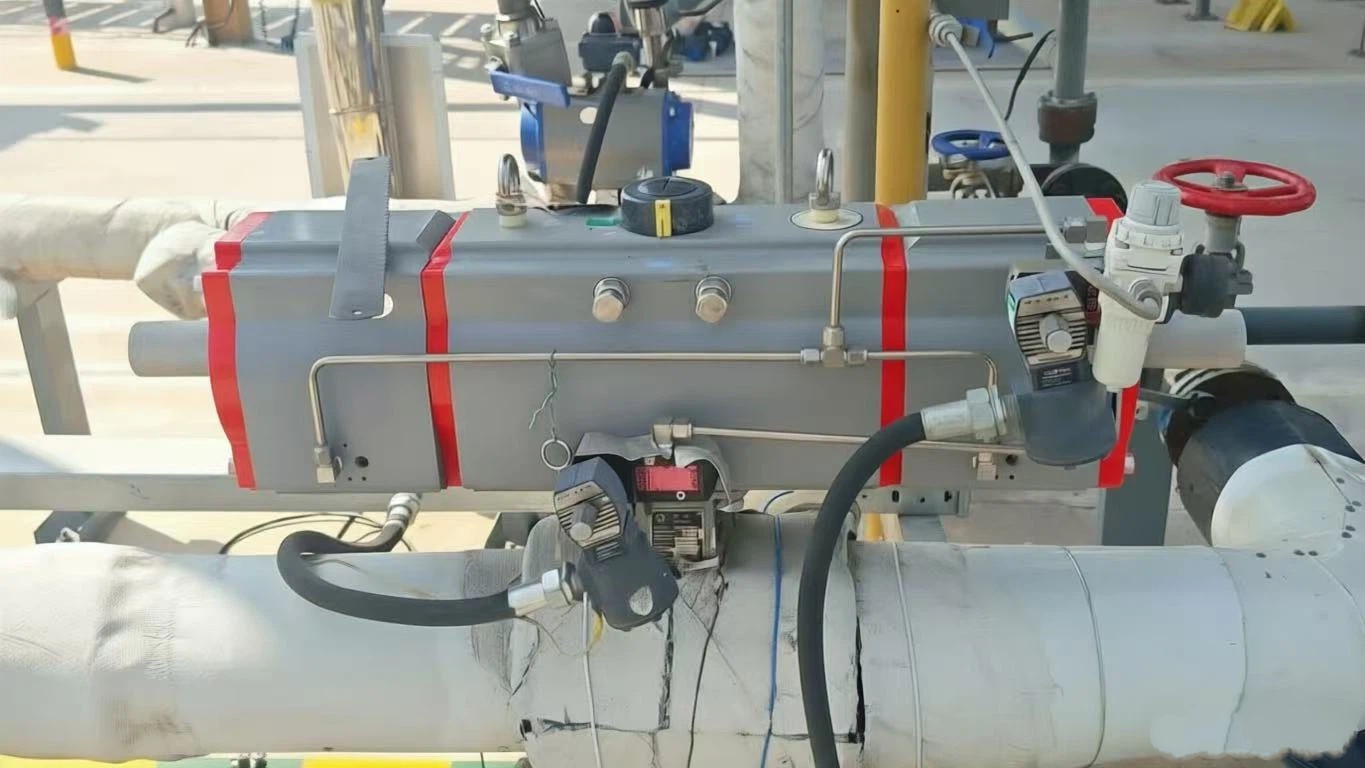A​RT series three pistons pneumatic actuator