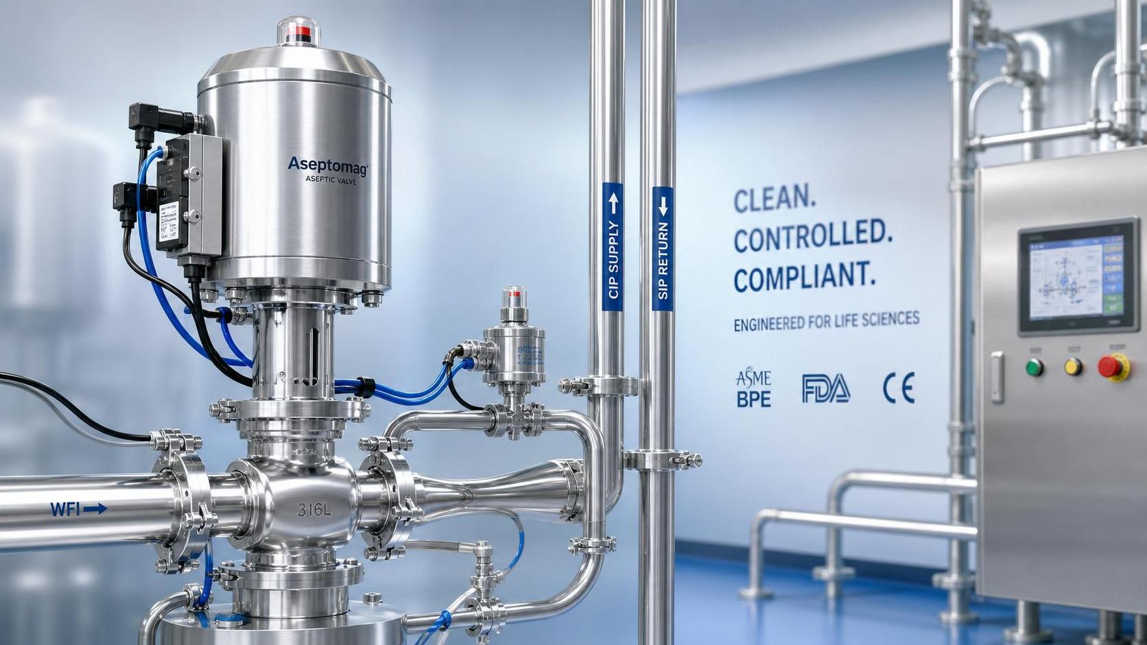Why Stainless Steel Pneumatic Actuators Are Preferred in Pharma and Biotech Lines