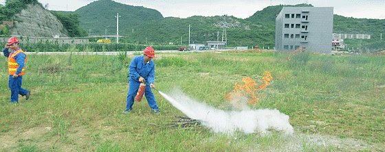 To ensure safe production, the company conducts regular safety and fire-fighting drills.